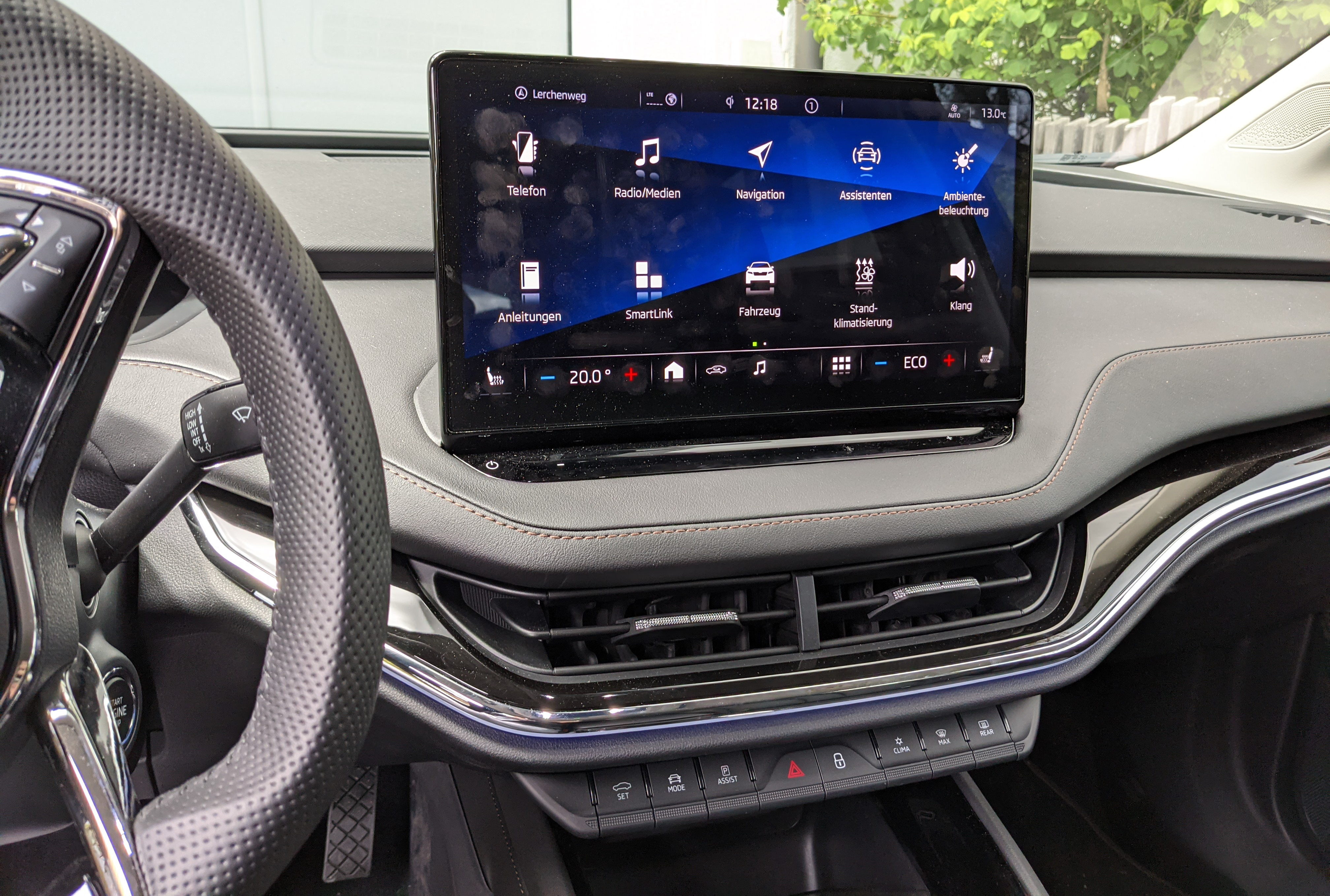 So sieht die Kommandozentrale im ENYAQ aus / Bild-Quelle: privat