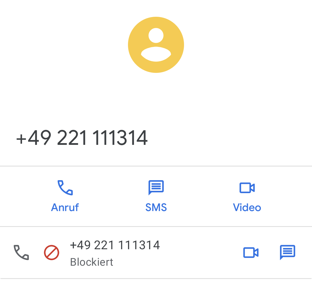 Diese Nummer solltet ihr blockieren - kostet Zeit, und wenn es dumm läuft, viel Lehrgeld! / Bild-Quelle: privat