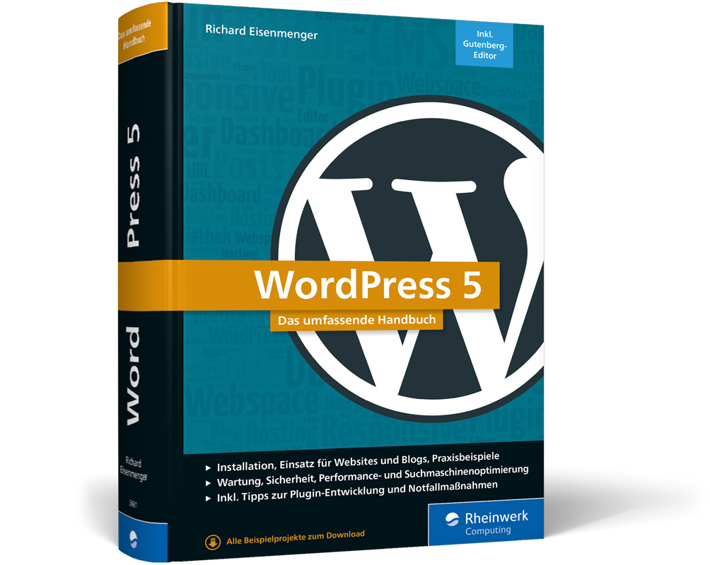 WordPress 5, das umfassende Handbuch / Bild-Quelle: Rheinwerk Verlag