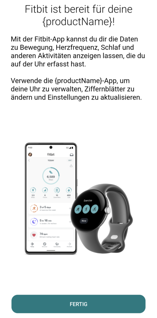 Wer ist jetzt bereit für {productName}? Tja, doppelt peinlich, von einer Google App dies für das neue Top-Google-Modell zu erfahren! / Bild-/Quelle: privat