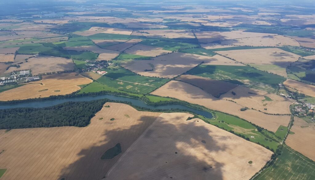 Sicht von Pol zu Pol, da stören auch ein paar Wolken nicht / Bild-/Quelle: ibdnhubzs.de